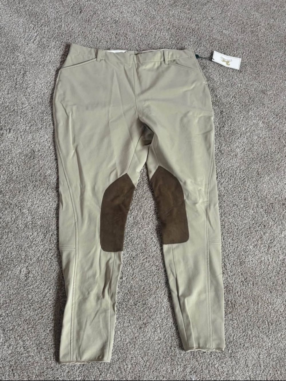 RJ Classics Tan Breeches Side-zip, 38L, NWT